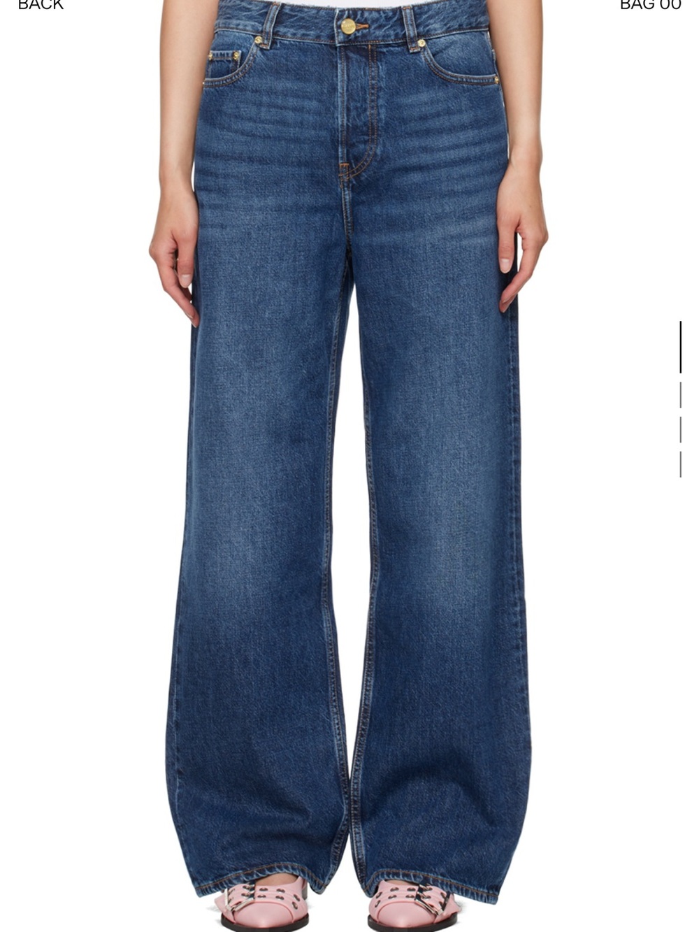 Ganni Dark Izey Jeans